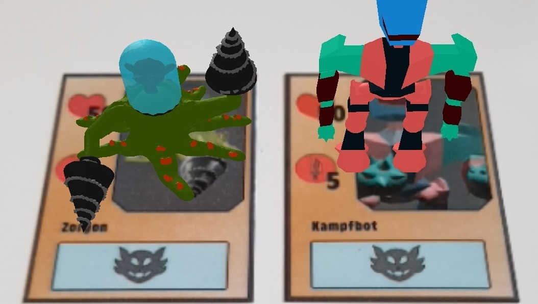 Augmented-Reality-Sammelkartenspiel